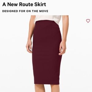 Lululemon On The Route Skirt